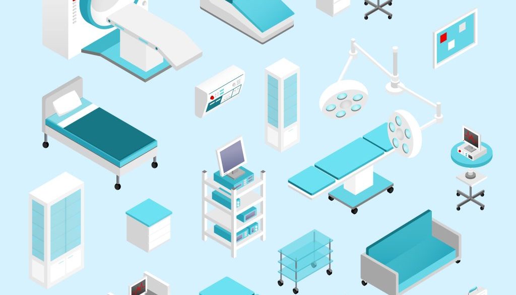 Hospital isometric set