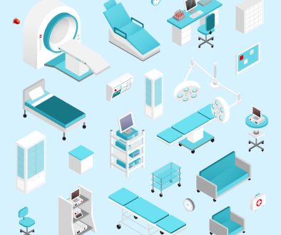 Hospital isometric set